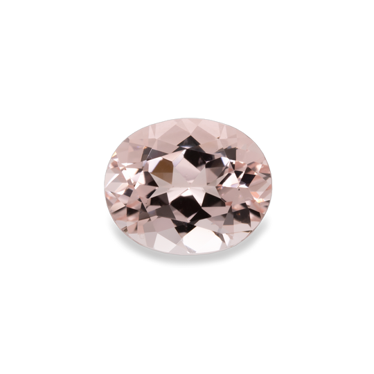 Morganite - pink, oval, 11x9 mm, 3.23 cts, No. MO27001