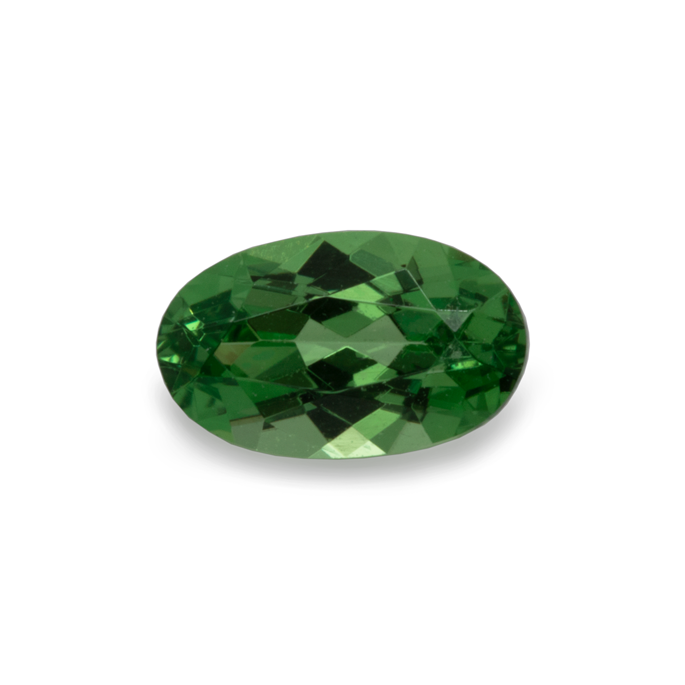 Tsavorite - green, oval, 5x3 mm, 0.23-0.27cts, No. TS23001