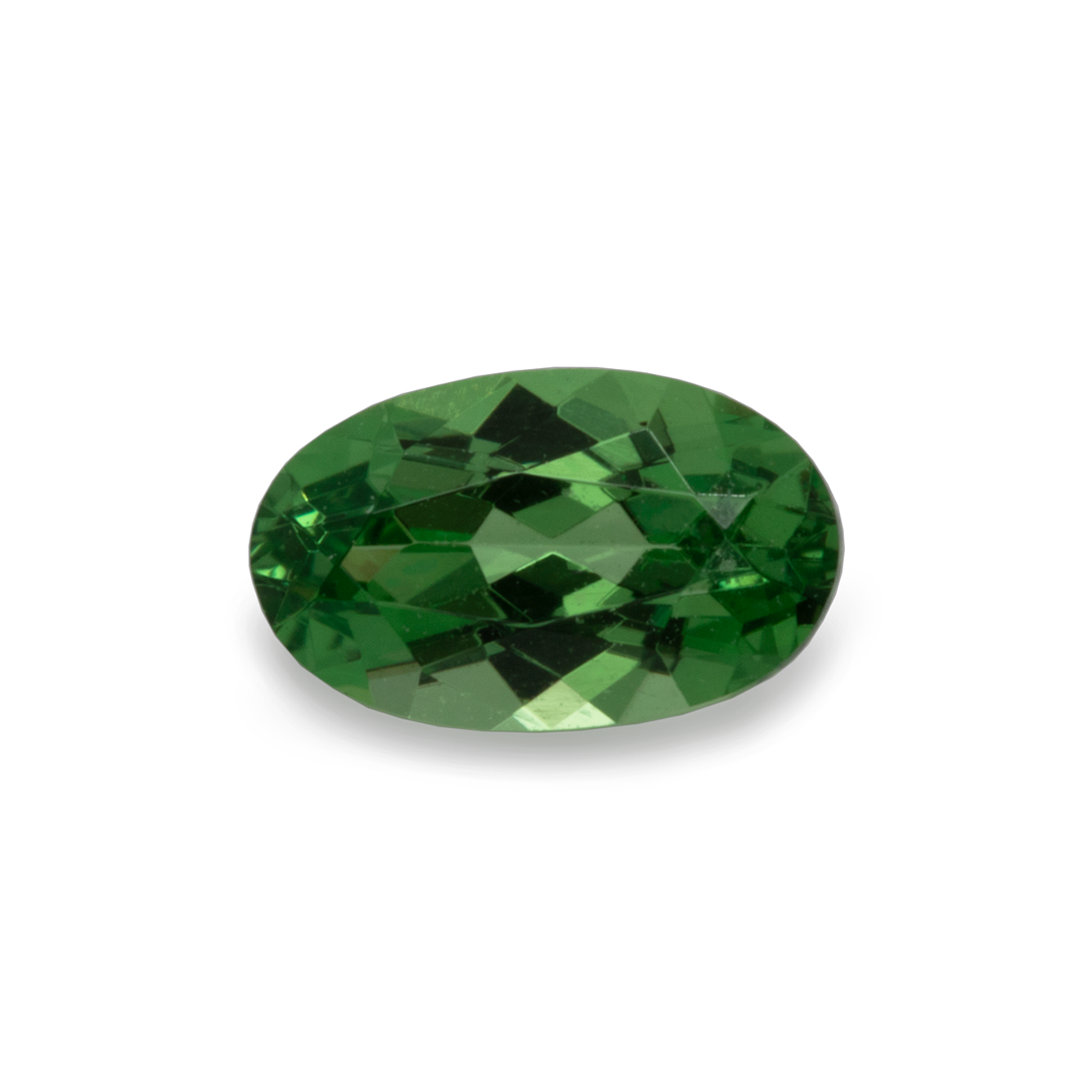 Tsavorit - grün, oval, 5x3 mm, 0,23-0,27cts, Nr. TS23001