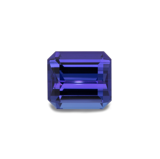 Tansanit - blau, achteck, 12,8x11,5 mm, 10,04 cts, Nr. TZ23003