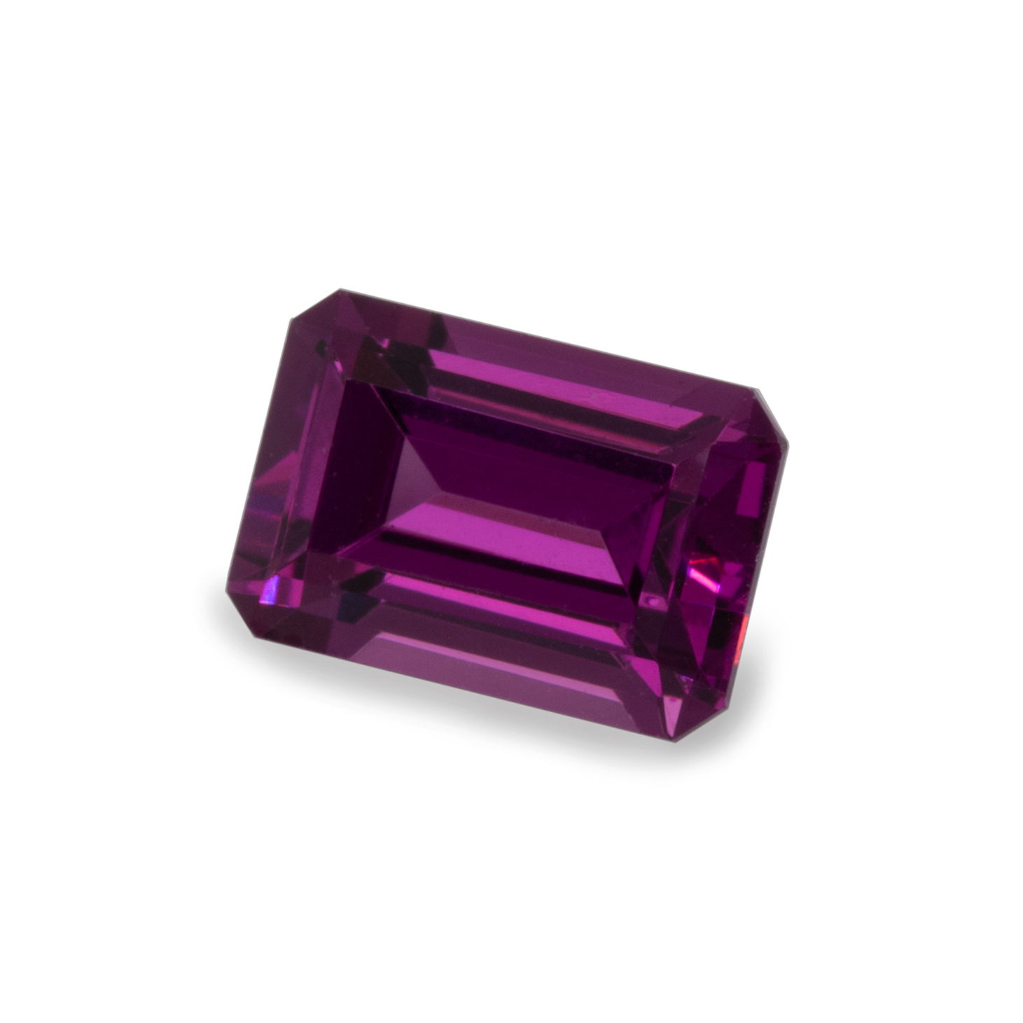 Royal Purple Garnet - purple, octagon, 6x4 mm, 0.74 cts, No. RP54001