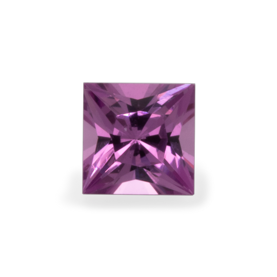 Royal Purple Garnet - lila, rechteck, 2x2 mm, 0,04-0,06 cts, Nr. RP25001
