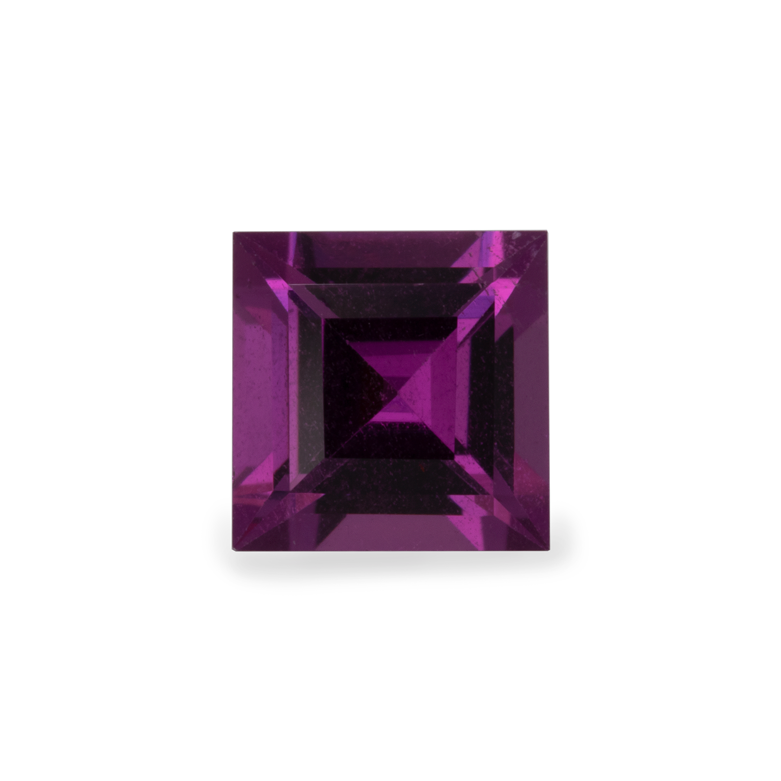 Royal Purple Garnet - purple, square, 4.5x4.5 mm,  0.50-0.62 cts, No. RP32001
