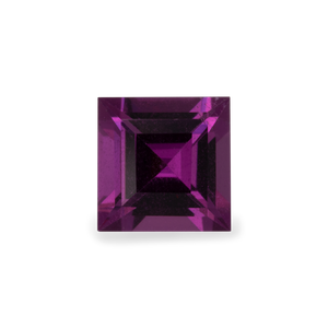 Royal Purple Garnet - purple, square, 4.5x4.5 mm,  0.50-0.62 cts, No. RP32001