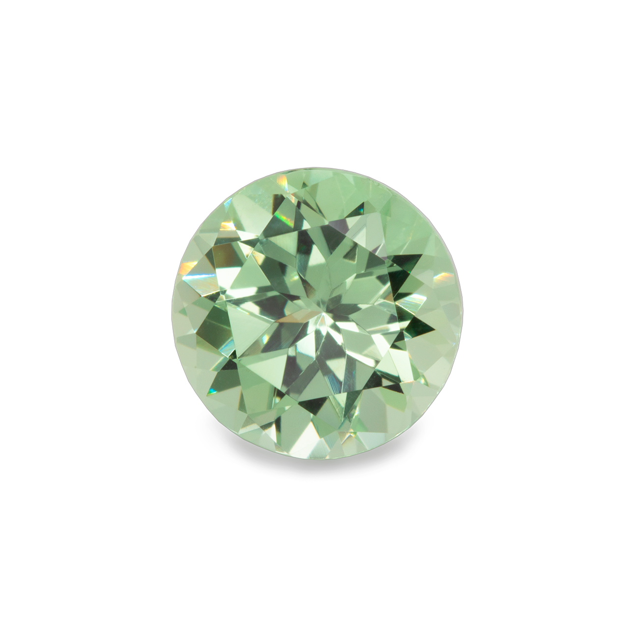 Grossular - green, round, 8.7x8.7 mm, 2.75 cts, No. GRS10001
