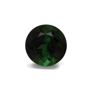 Tourmaline - green, round, 7x7 mm, 1.39 cts, No. TR10148