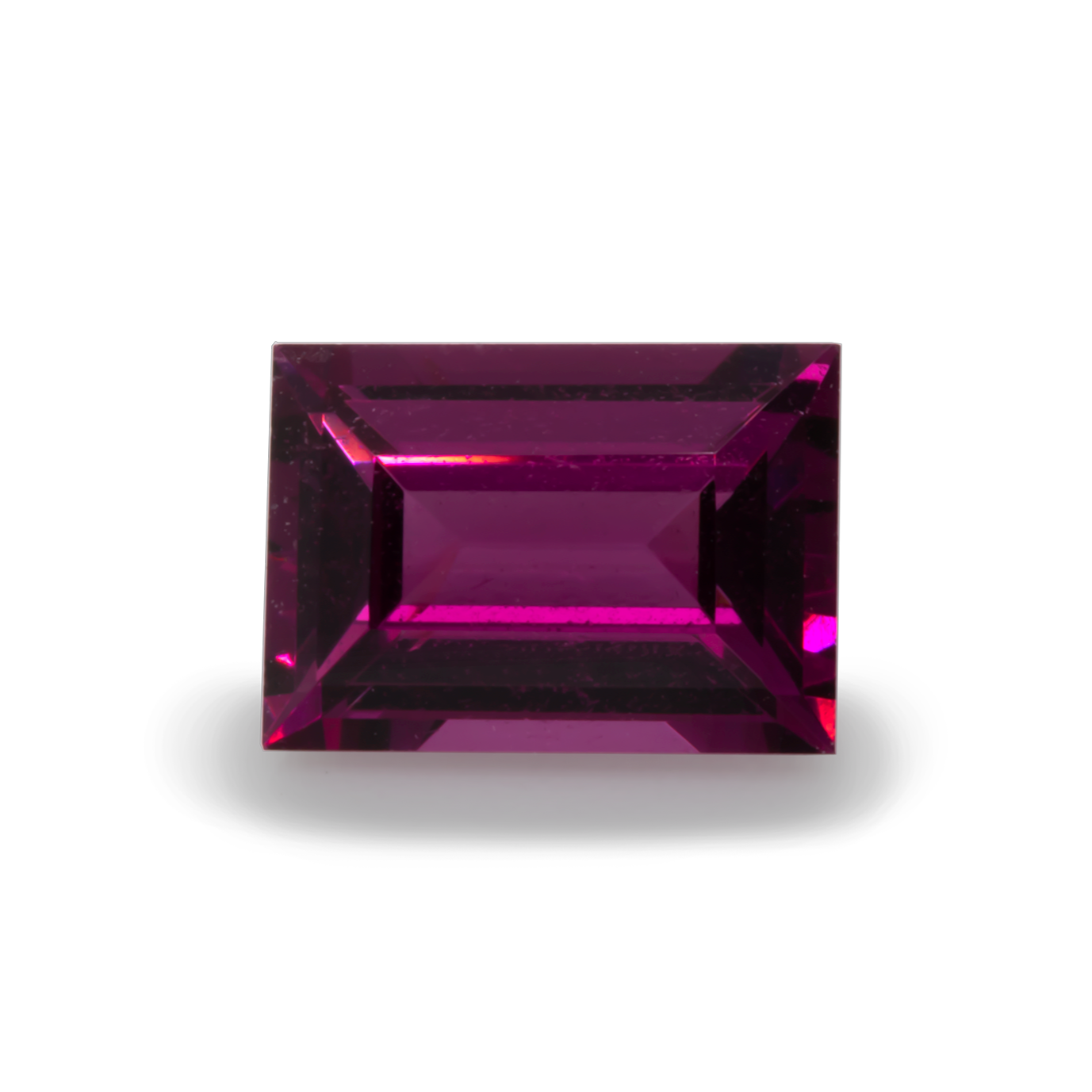 Royal Purple Garnet- purple, square, 7x5 mm, 1.10-1.19 cts, No. RP51001
