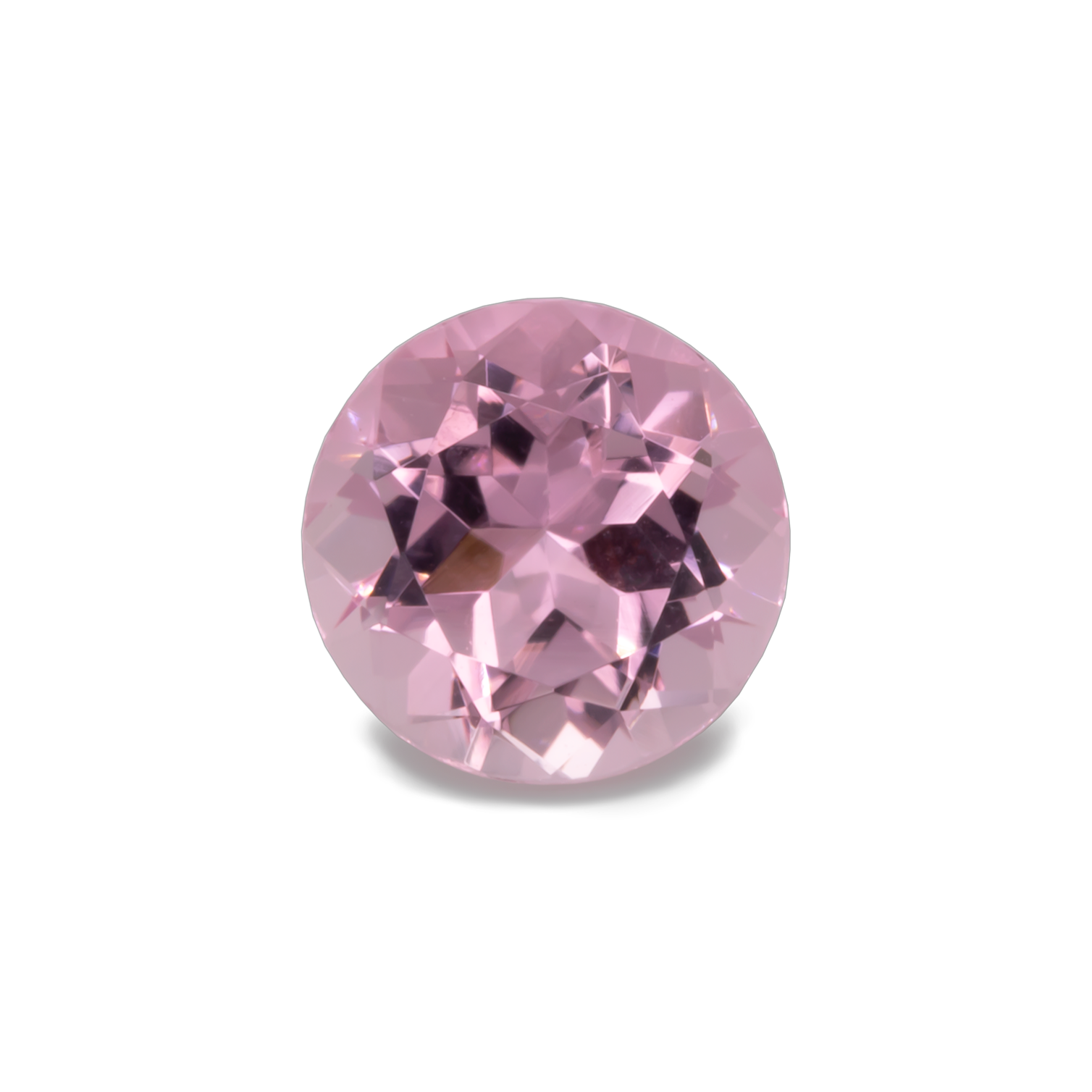 Turmalin - rosa, rund, 6x6 mm, 0,69-0,74 cts, Nr. TR10164