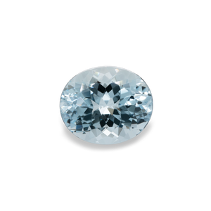 Aquamarine - B+, oval, 12x10 mm, 4.30-4.40 cts, No. A82009