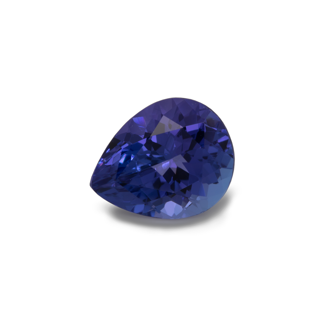 Tanzanite - AAA, pearshape, 11x9 mm, 3.61 cts, No. TZ90005