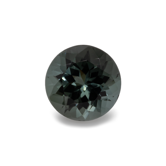 Tourmaline - grey/green, round, 9x9 mm, 2.91 cts, No. TR99806