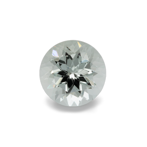 Turmalin - grau/grün, rund, 9x9 mm, 2,74 cts, Nr. TR99805