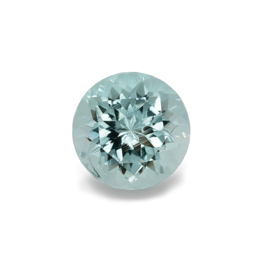 Beryll - grün, rund, 10x10 mm, 3,54 cts, Nr. BY90003