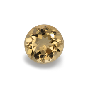 Beryll - gelb, rund, 10x10 mm, 3,10 cts, Nr. BY90002