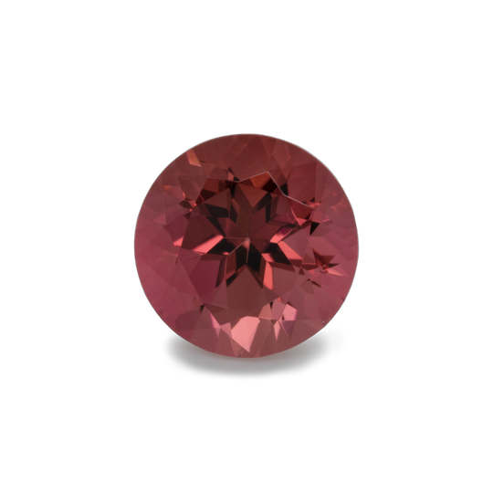 Tourmaline - pink, round, 7x7 mm, 1.30-1.39 cts, No. TR10172