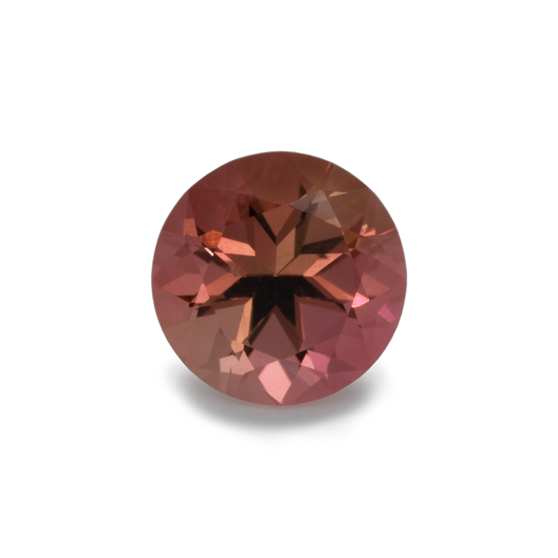 Tourmaline - pink, round, 6x6 mm, 0.75-0.84 cts, No. TR10165