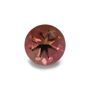 Tourmaline - pink, round, 6x6 mm, 0.75-0.84 cts, No. TR10165