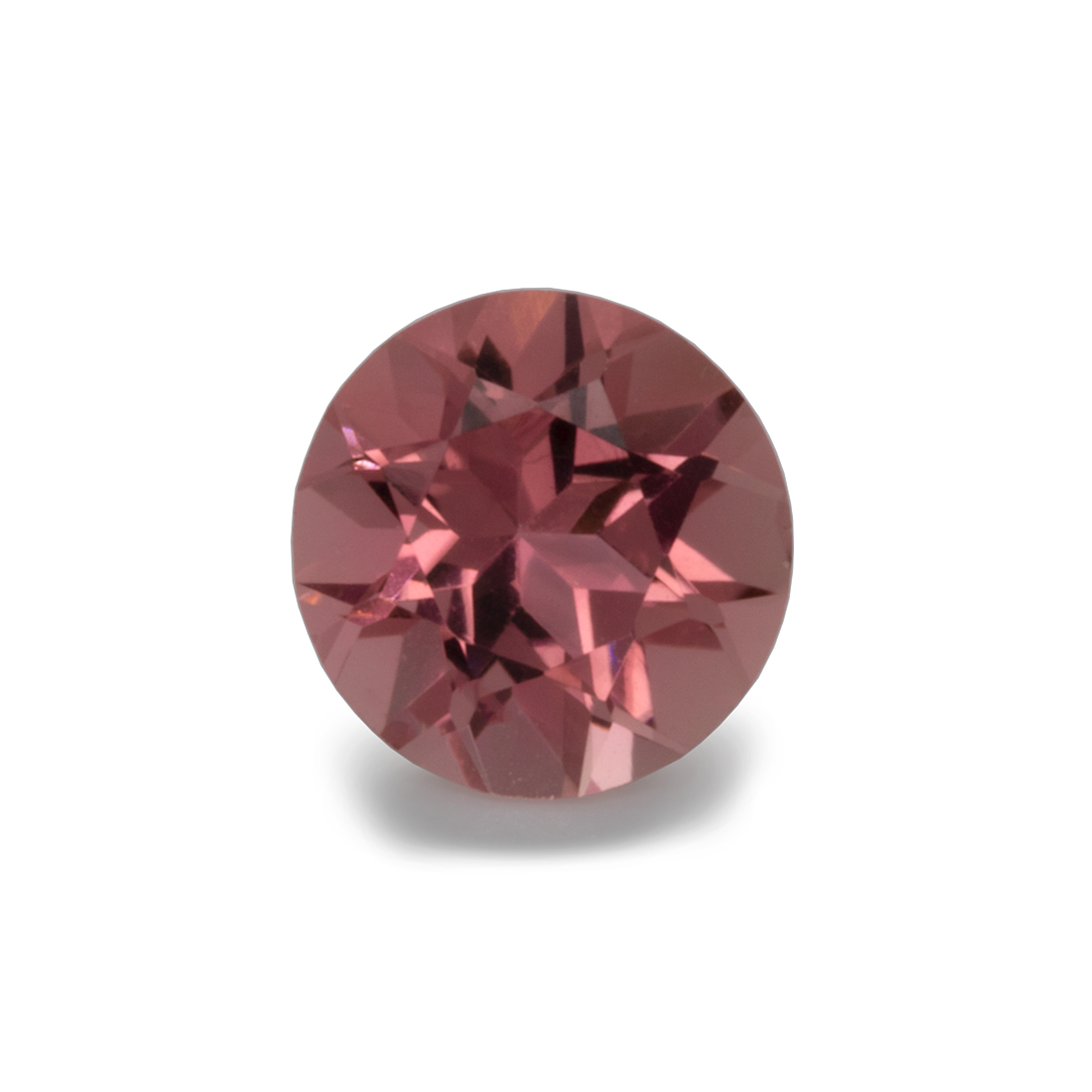 Turmalin - rosa, rund, 4,5x4,5 mm, 0,31-0,37 cts, Nr. TR10128