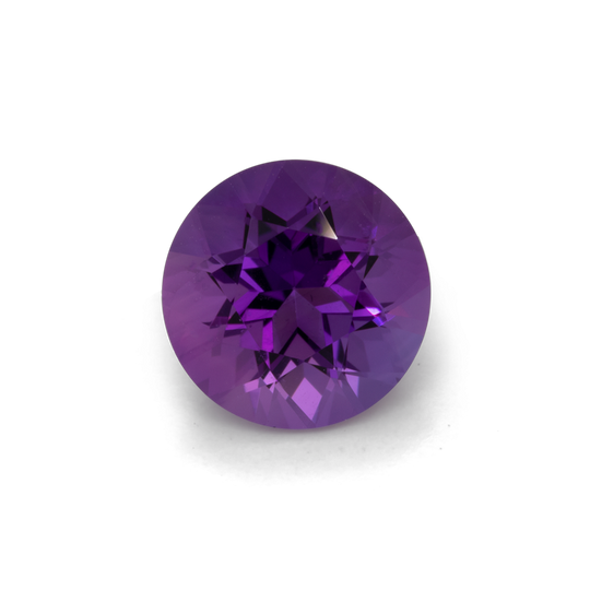 Amethyst - lila, rund, 8x8 mm, 1,60-1,79 cts, Nr. AMY24001