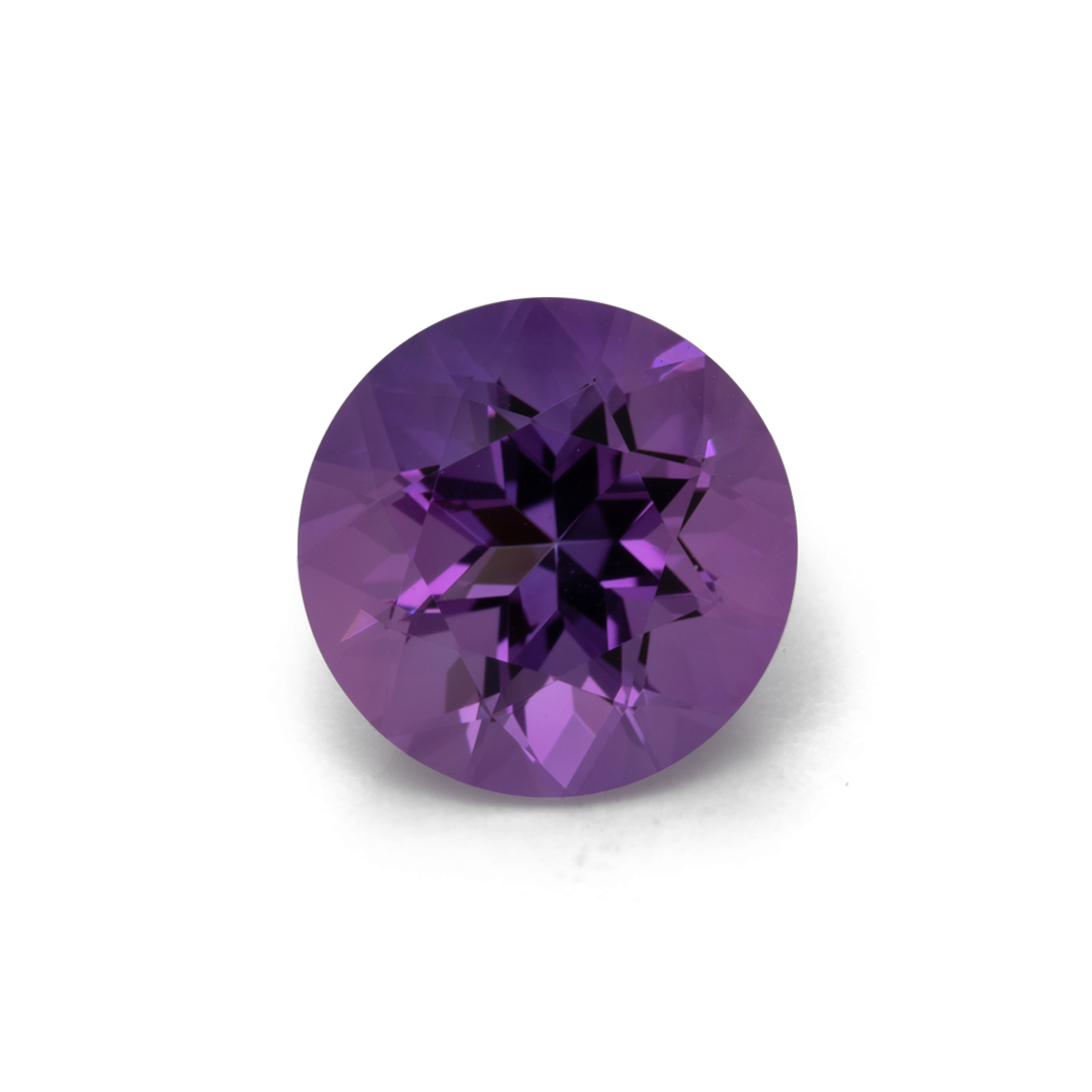 Amethyst - purple, round, 8x8 mm, 1.60-1.75 cts, No. AMY23001