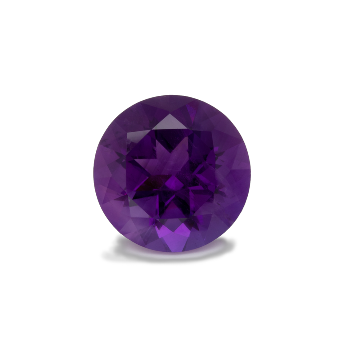 Amethyst - purple, round, 13x13 mm, 6.60-6.80 cts, No. AMY29001