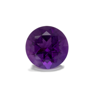 Amethyst - purple, round, 13x13 mm, 6.60-6.80 cts, No. AMY29001