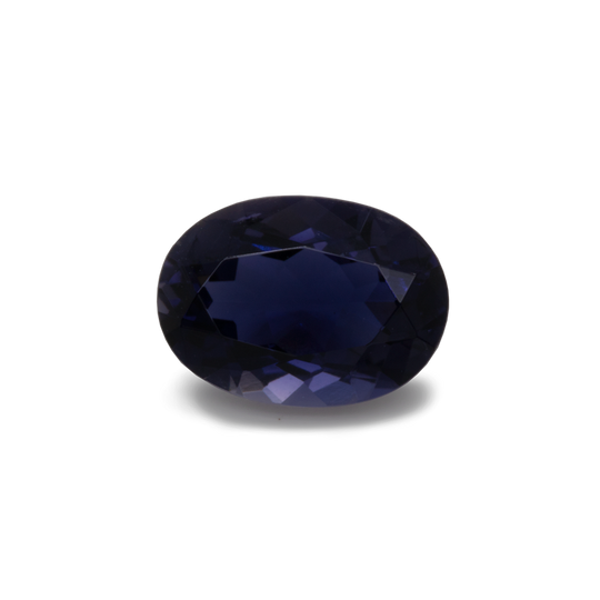 Iolite - blue/purple, oval, 7x5 mm, 0.60-0.70 cts, No. IOL70001