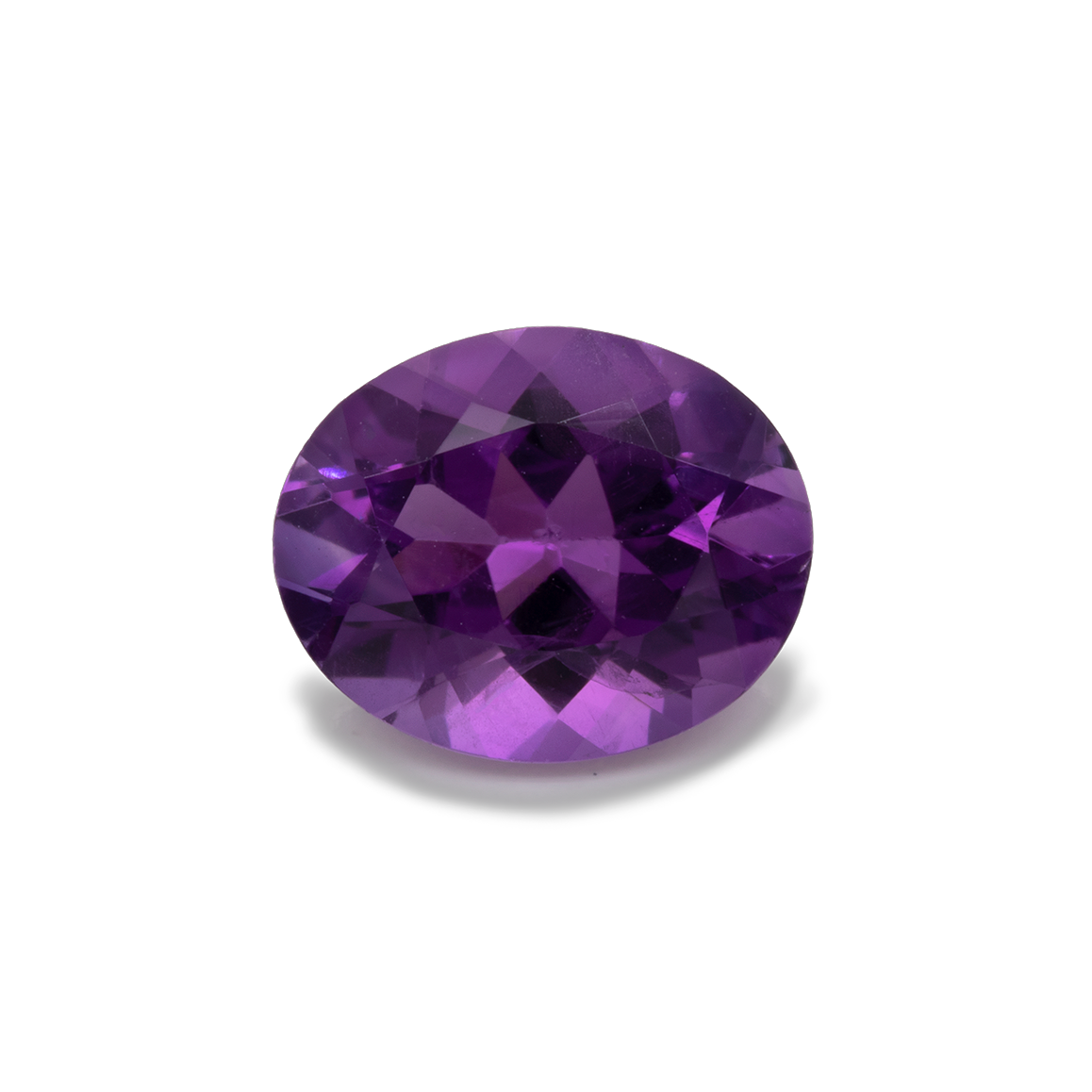 Amethyst - dark purple, oval, 10x8 mm, 2.00-2.40 cts, No. AMY52001