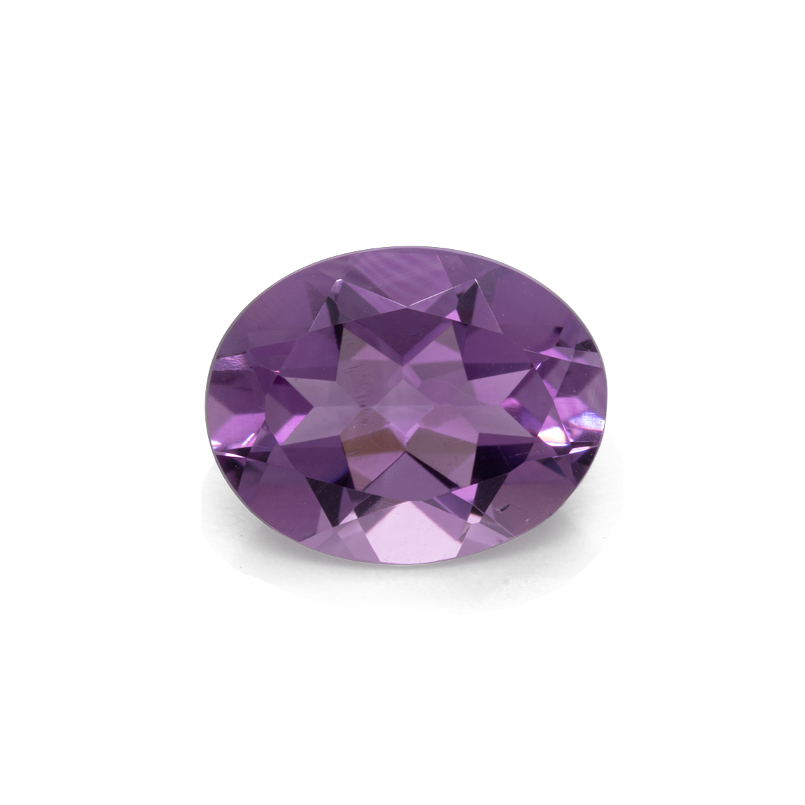 Amethyst - light purple, oval, 10x8 mm, 2.00-2.40 cts, No. AMY51001