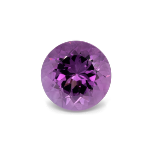 Amethyst - purple, round, 15.1x15.1 mm, 10.78 cts, No. AMY34001