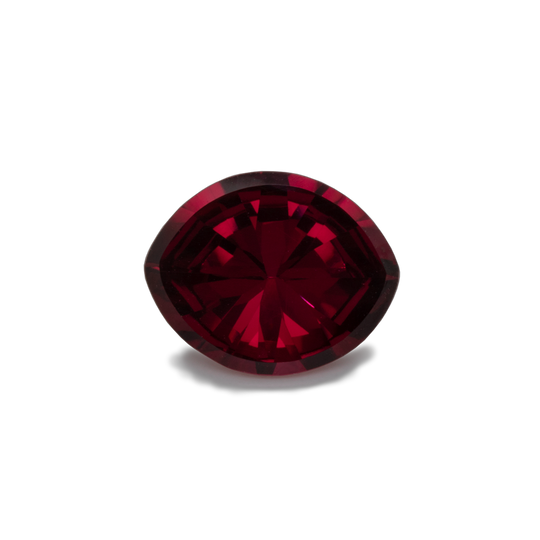 Rhodolith - rot/lila, navette, 10x8 mm, 3,25 cts, Nr. RD25001