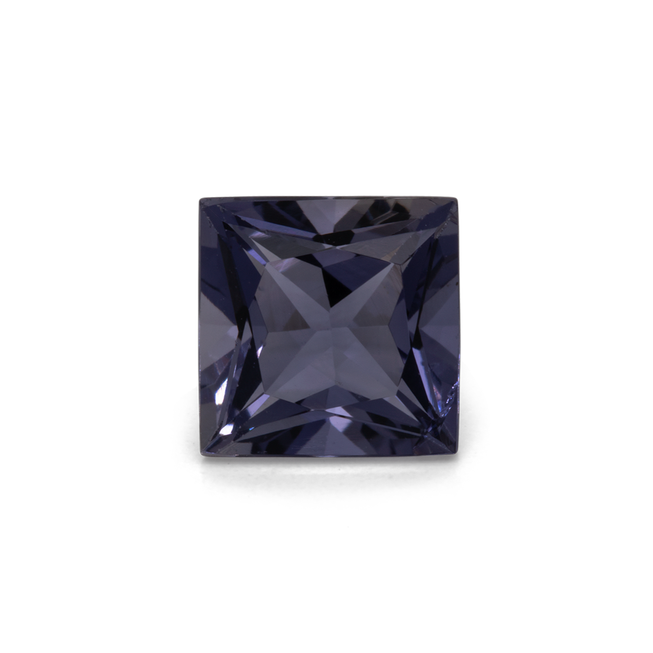 Iolith - lila/blau, rechteck, 7x7 mm, 1,46 cts, Nr. IOL15001