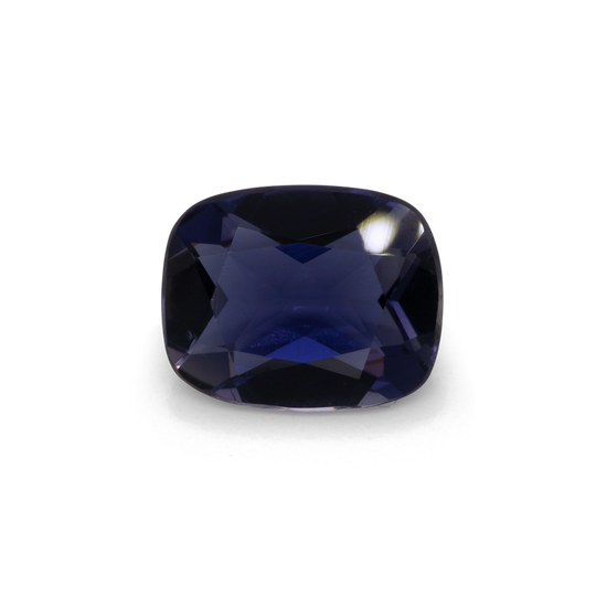 Iolite - purple/blue, cushion, 10x8 mm, 2.15 cts, No. IOL13001