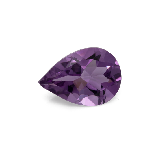 Amethyst - lila, birnform, 10x6.8 mm, 1.40-1.90 cts, Nr. AMY64001