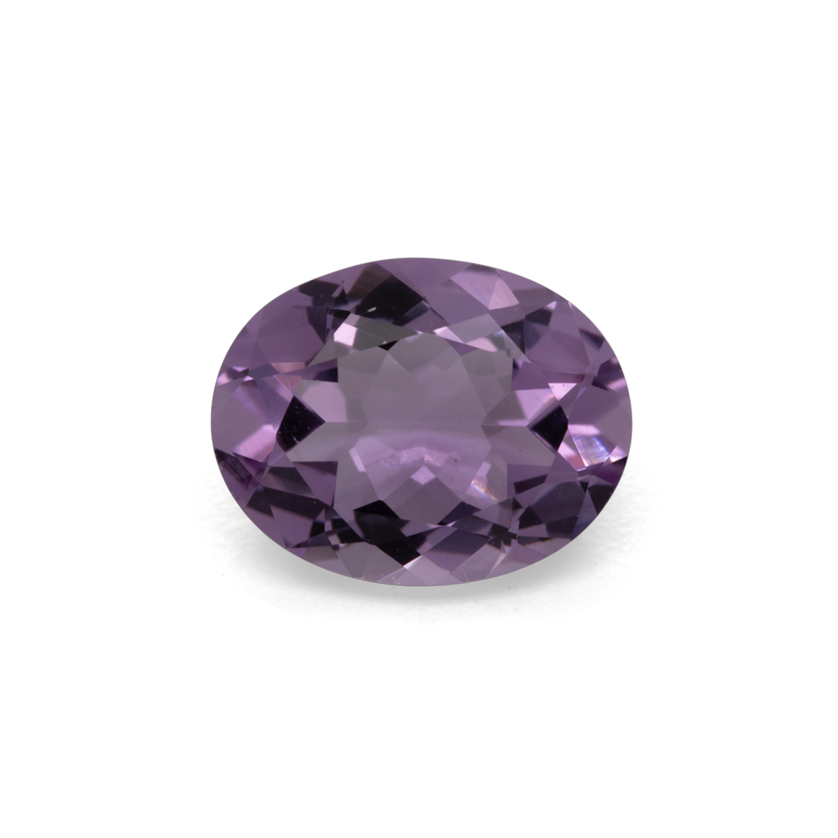 Amethyst - light purple, oval, 9x7 mm, 1.40-1.50 cts, No. AMY48001