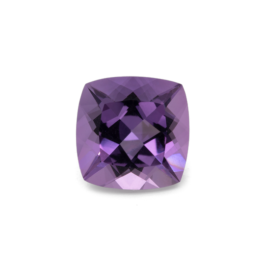 Amethyst - lila, antik, 11.25x11.25 mm, 5.62 cts, Nr. AMY42001
