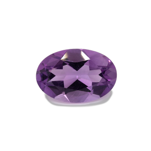 Amethyst - purple, oval, 12x8.1 mm, 2.50-2.90 cts, No. AMY56001