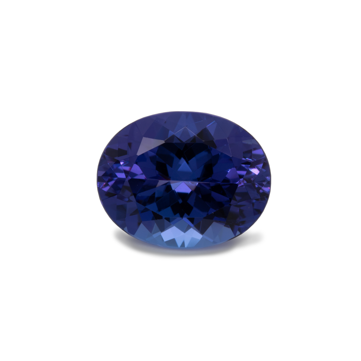 Tansanit - blau, oval, 12x9,5 mm, 4,83 cts, Nr. TZ54003