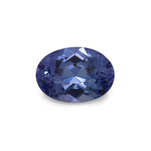 Tanzanite - AAA, oval, 7x5 mm, 0.83-0.89 cts, No. TZ52003