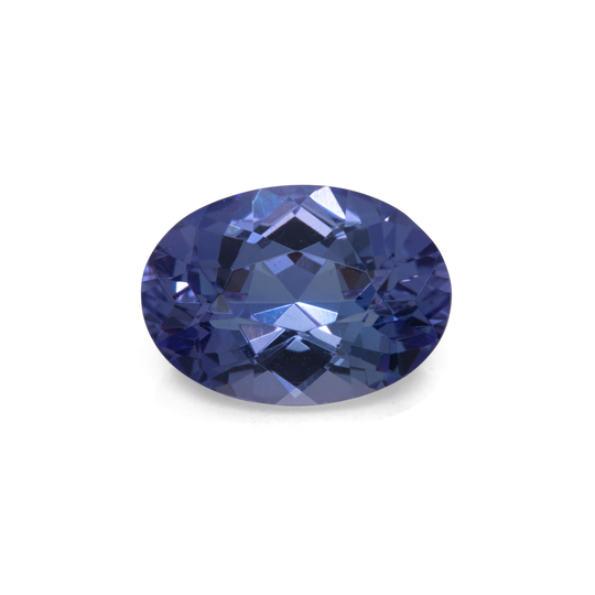 Tansanit - AAA, oval, 7x5 mm, 0,83-0,89 cts, Nr. TZ52003