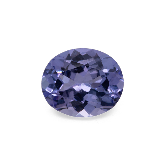 Tansanit - AA, oval, 6x5 mm, 0,58-0,68 cts, Nr. TZ51002
