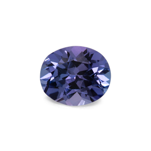 Tansanit - AAA, oval, 6x5 mm, 0,58-0,68 cts, Nr. TZ51003