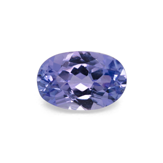 Tansanit - blau, oval, 6x4 mm, 0,40-0,50 cts, Nr. TZ49002