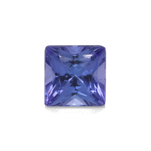 Tanzanite - AAA, square, 5x5 mm, 0.64-0.70 cts, No. TZ74003