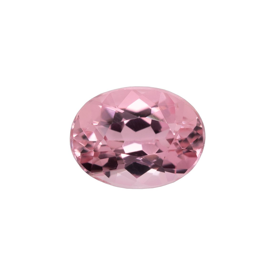 Turmalin - hellrosa, oval, 7x5 mm, 1,30 cts, Nr. TR13001