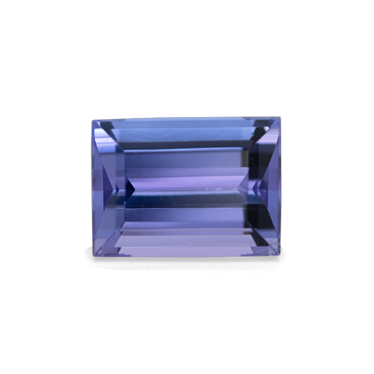 Tansanit - blau, baguette, 8,2x6 mm, 1.97 cts, Nr. TZ65002