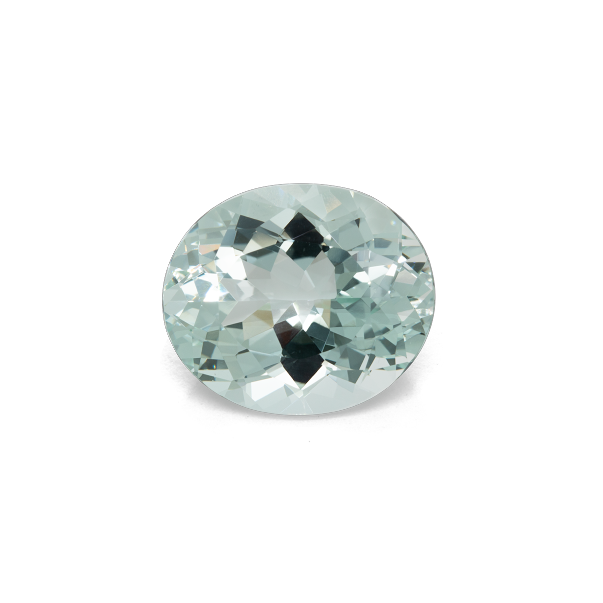 Beryl - green, oval, 16.8x14 mm, 11.36 cts, No. BY30006