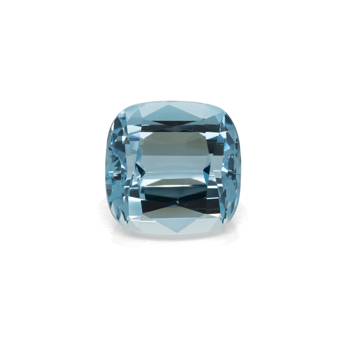 Aquamarin - AA, antik, 13x13 mm, 10,44 cts, Nr. A98001
