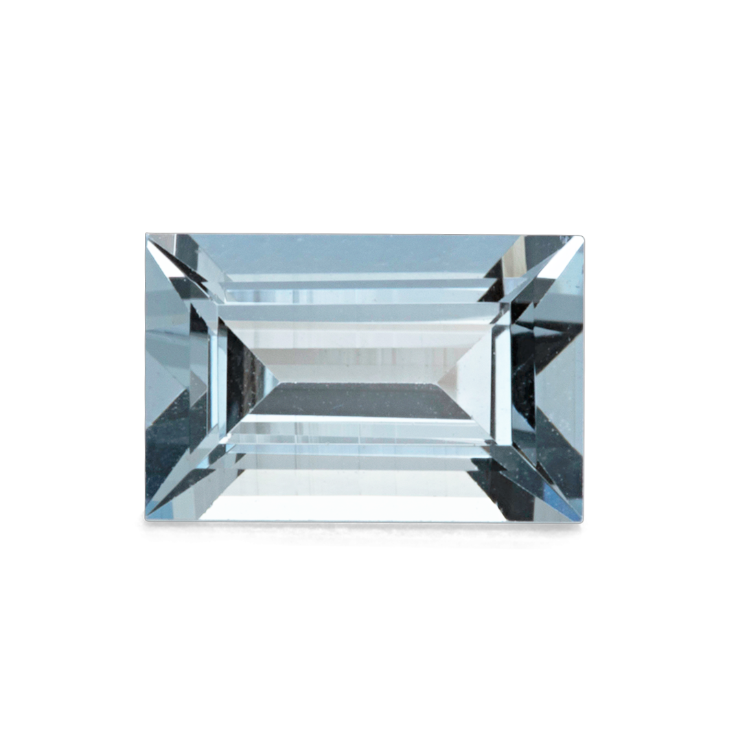 Aquamarine - A, square, 6x4 mm, 0.38-0.44 cts, No. A92007