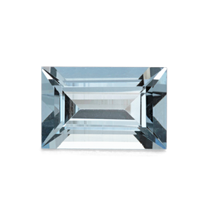 Aquamarine - A, square, 6x4 mm, 0.38-0.44 cts, No. A92007